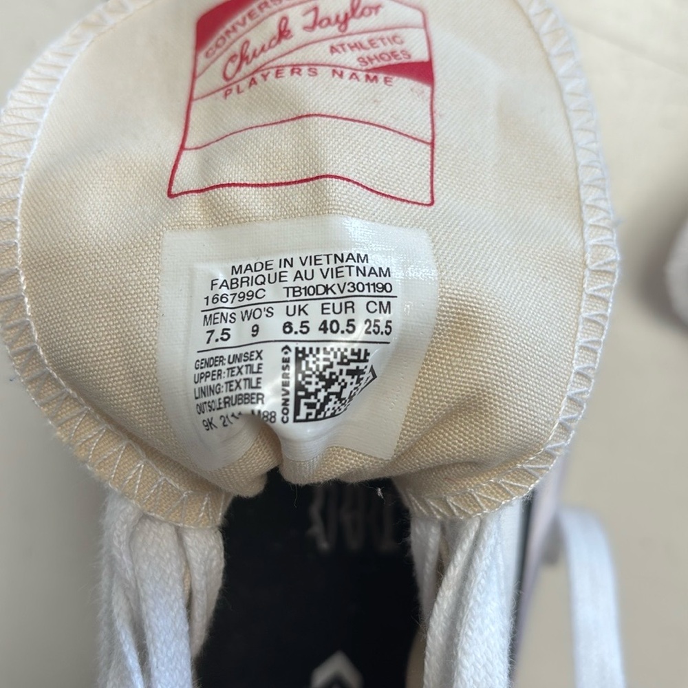 Converse White Platform High-Tops - Picture 4 of 6